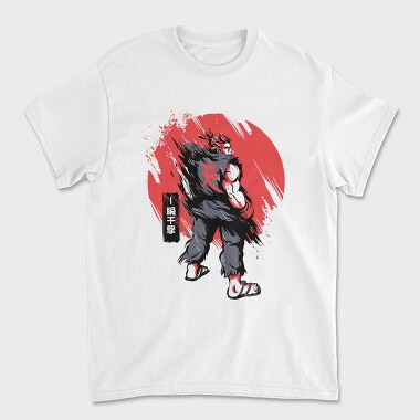 Red Samurai Warrior, Tricou Barbati (Unisex)