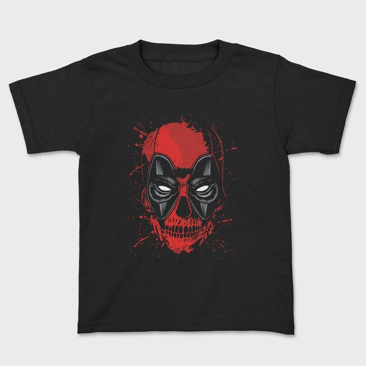 Red Skull Splatter, Tricou Copii