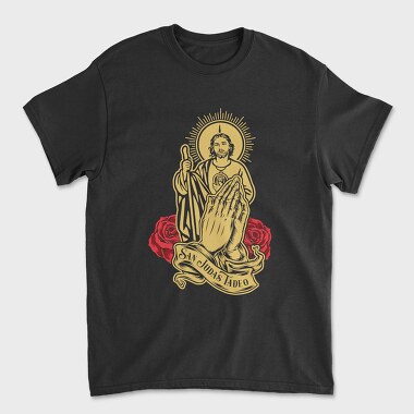 Saint Jude Prayer, Tricou Barbati (Unisex)