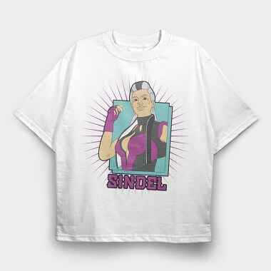Sindel Power Punch, Tricou Oversize Barbati (Unisex)