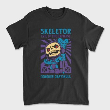 Skeletor Conquer Universe, Tricou Barbati (Unisex)