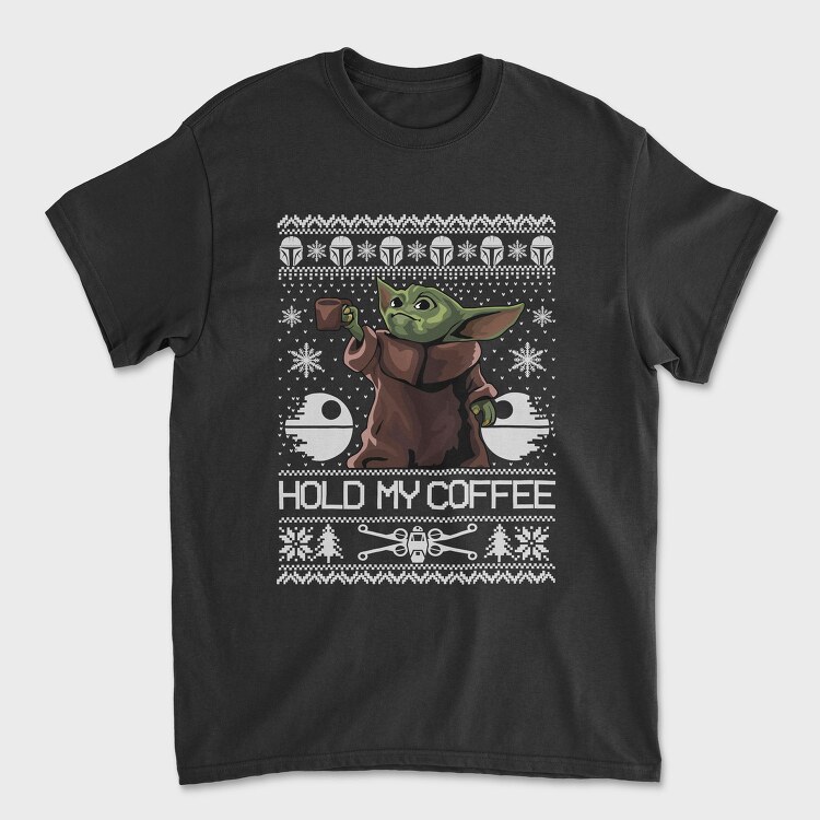 Yoda Coffee Sweater, Tricou Barbati (Unisex)
