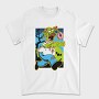 Zombie Donut Feast, Tricou Barbati (Unisex)