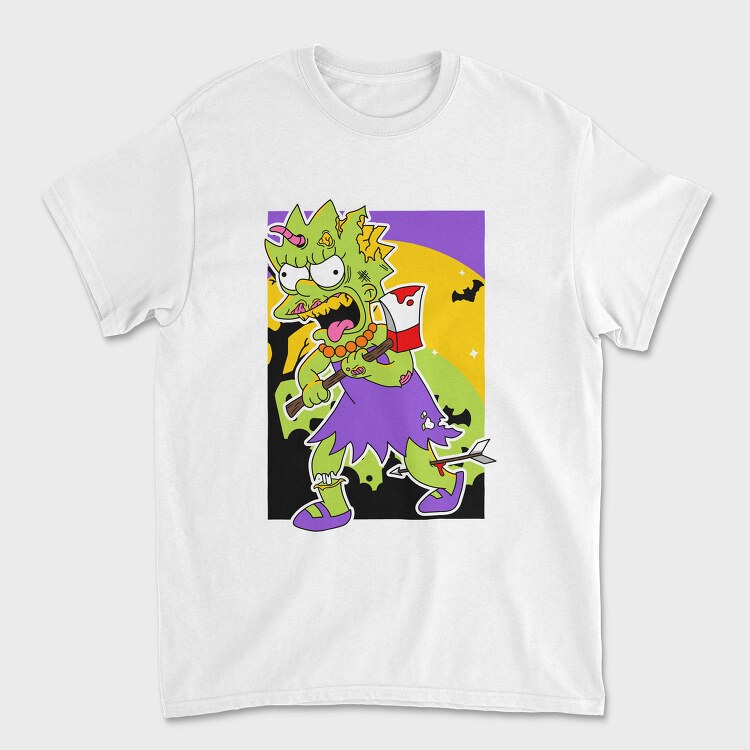 Zombie Lisa Nightmare, Tricou Barbati (Unisex)
