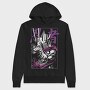 Purple Dragon Roar, Hanorac Oversize Barbati (Unisex)