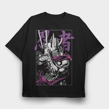 Purple Dragon Roar, Tricou Oversize Barbati (Unisex)