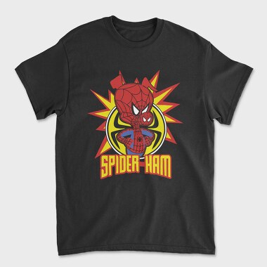 Spider Ham Blast, Tricou Barbati (Unisex)