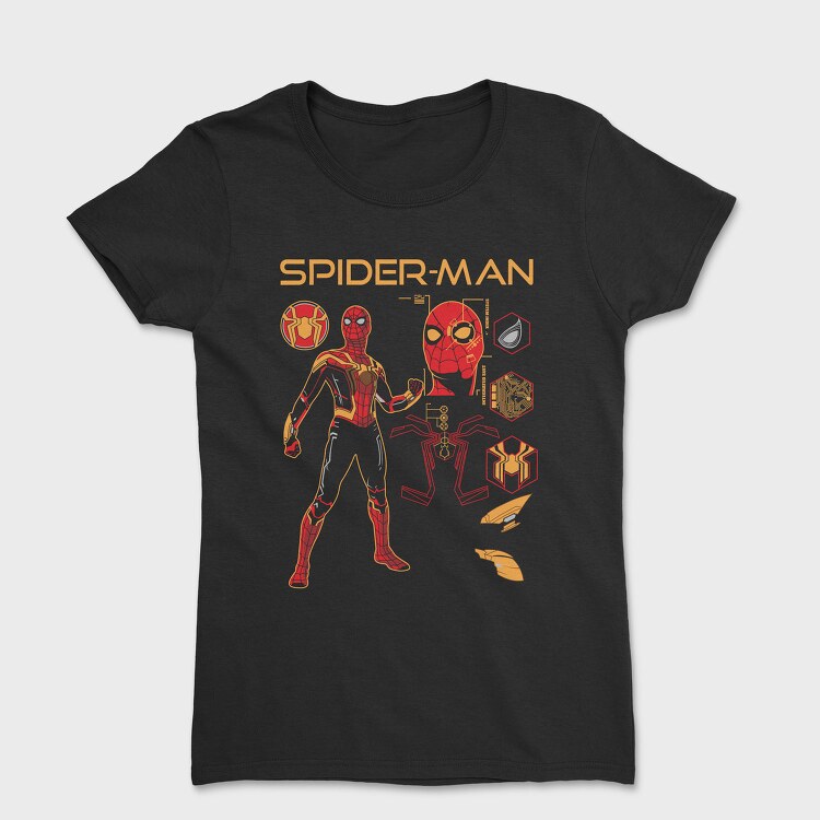 Spider Tech Suit, Tricou Femei