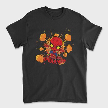 Spiderman Blast, Tricou Barbati (Unisex)