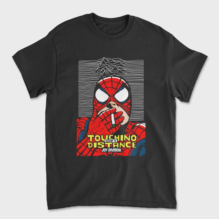 Spiderman Distance, Tricou Barbati (Unisex)