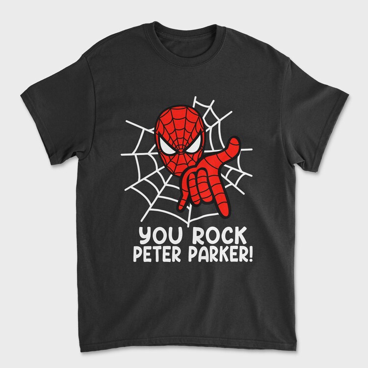 Spiderman Hand Gesture, Tricou Barbati (Unisex)