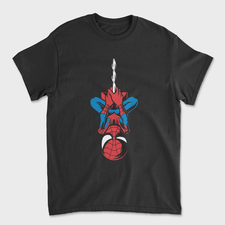 Spiderman Heart Beat, Tricou Barbati (Unisex)