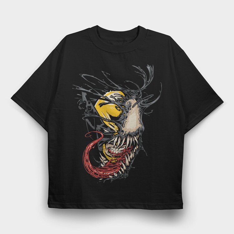 Solar Deer Howl, Tricou Oversize Barbati (Unisex)