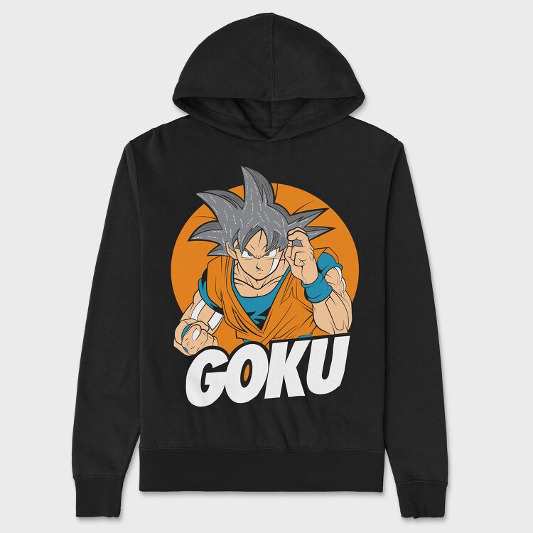 Son Goku Power 1, Hanorac Oversize Barbati (Unisex)