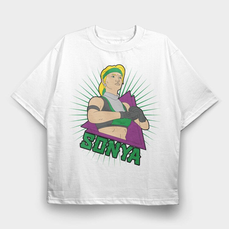 Sonya Power, Tricou Oversize Barbati (Unisex)