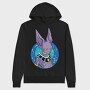 Space Rabbit, Hanorac Oversize Barbati (Unisex)