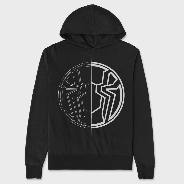Spiderman Icon, Hanorac Oversize Barbati (Unisex)