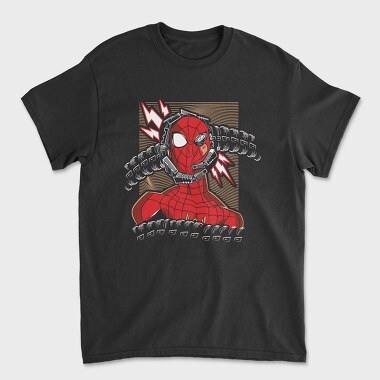 Spiderman Lightning Strike, Tricou Barbati (Unisex)