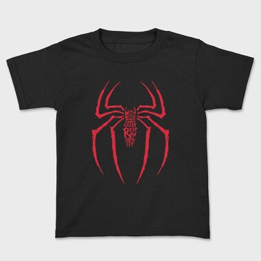 Spiderman Power Responsibility, Tricou Copii
