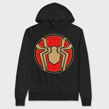 Spiderman Shield, Hanorac Oversize Barbati (Unisex)