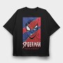 Spiderman Patriot, Tricou Oversize Barbati (Unisex)