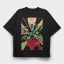Spiderman Splash 2, Tricou Oversize Barbati (Unisex)
