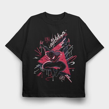 Spiderman Web Strike, Tricou Oversize Barbati (Unisex)