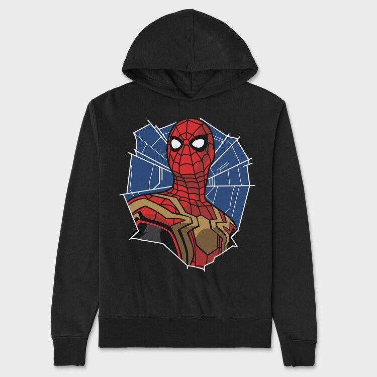 Spiderman Webbed Wonder, Hanorac Oversize Barbati (Unisex)