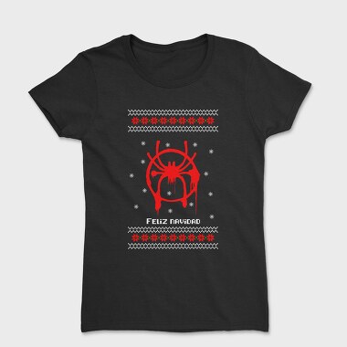 Spiderweb Xmas, Tricou Femei
