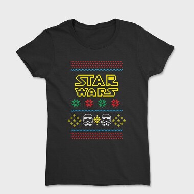 Star Wars Festive Sweater, Tricou Femei