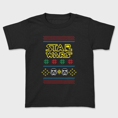 Star Wars Festive Sweater, Tricou Copii