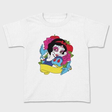 Sugar Skull Snow White, Tricou Copii