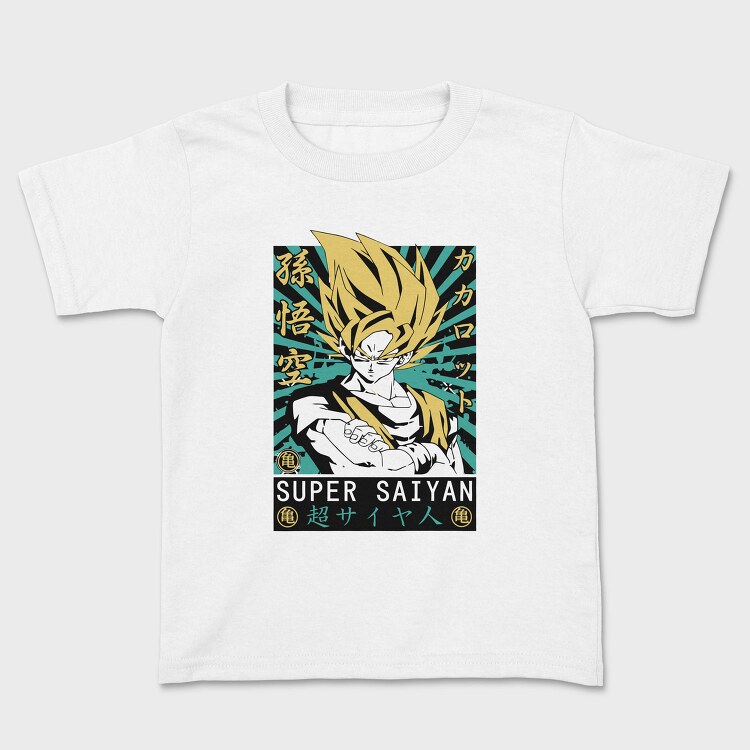 Super Saiyan Power 1, Tricou Copii