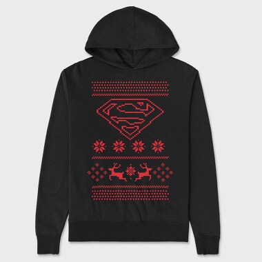 Superman Sweater, Hanorac Oversize Barbati (Unisex)