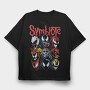 Symbiote Chaos, Tricou Oversize Barbati (Unisex)