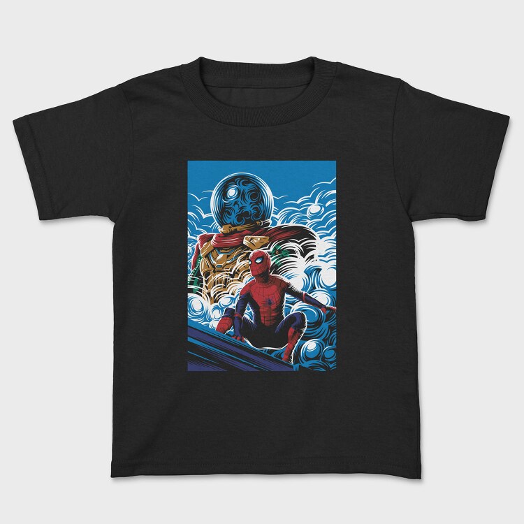 Spiderman Surfing Storm, Tricou Copii