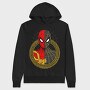 Spiderman Web Icon, Hanorac Oversize Barbati (Unisex)