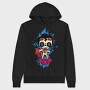 Sugar Skull Superhero, Hanorac Oversize Barbati (Unisex)