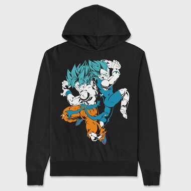 Super Saiyan Burst, Hanorac Oversize Barbati (Unisex)