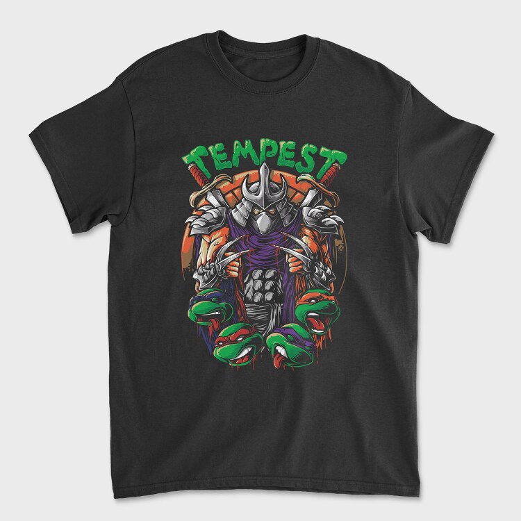 Tempest Skull, Tricou Barbati (Unisex)