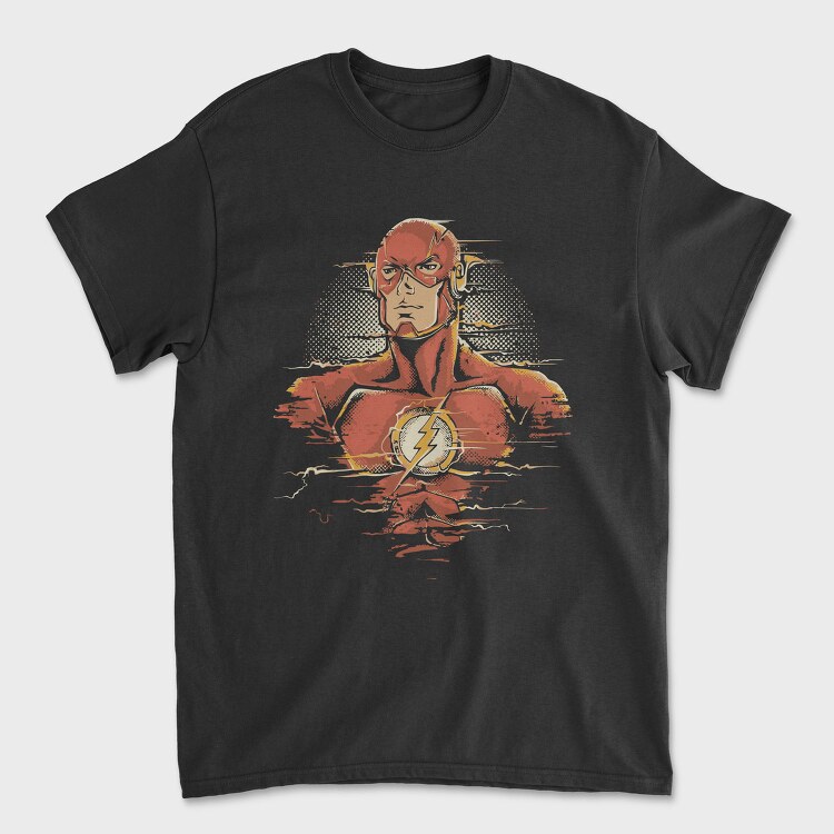 The Flash Lightning Bolt, Tricou Barbati (Unisex)