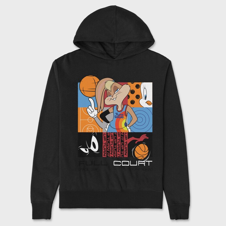 Tune Squad Jam, Hanorac Oversize Barbati (Unisex)