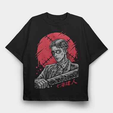 Vampire Detective, Tricou Oversize Barbati (Unisex)
