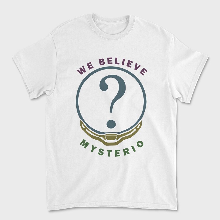 We Believe Mystery, Tricou Barbati (Unisex)