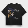 Wolverine Claws Out, Tricou Oversize Barbati (Unisex)