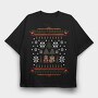 Zelda Holiday Sweater, Tricou Oversize Barbati (Unisex)
