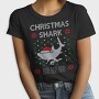 Christmas Shark Sweater, Tricou Femei