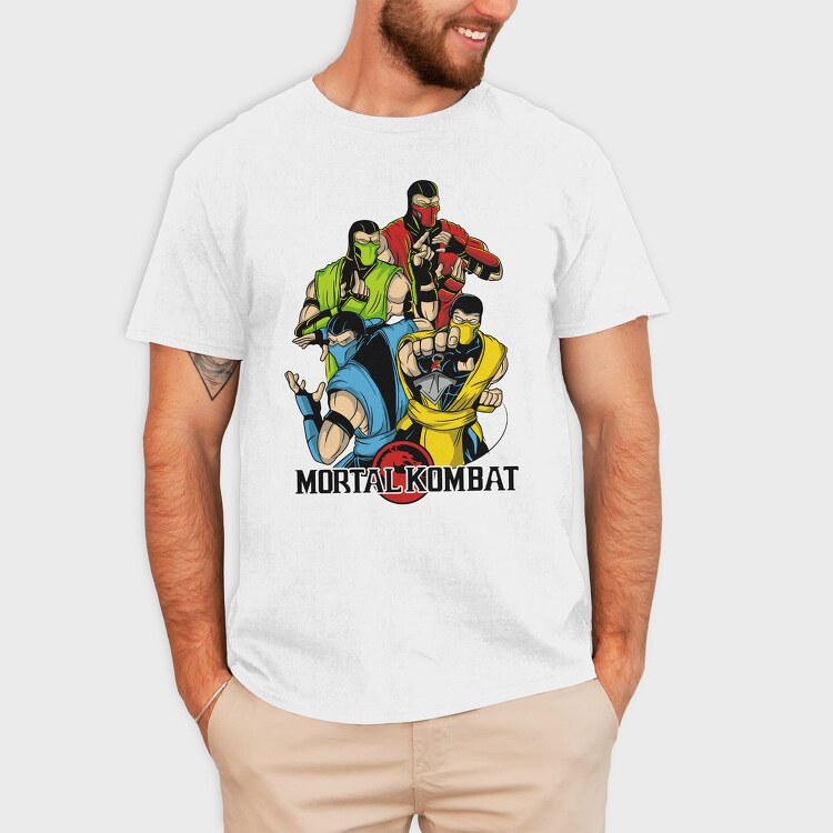 Mortal Kombat Warriors, Tricou Barbati (Unisex)