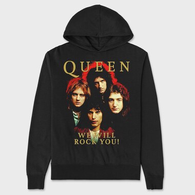 Queen, Hanorac Oversize Barbati (Unisex)