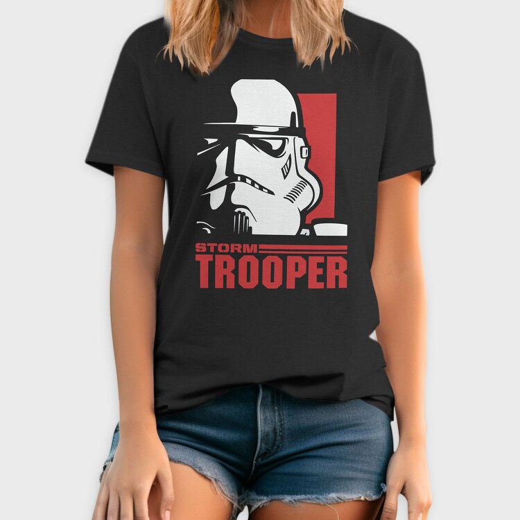 Stormtrooper Red, Tricou Barbati (Unisex)
